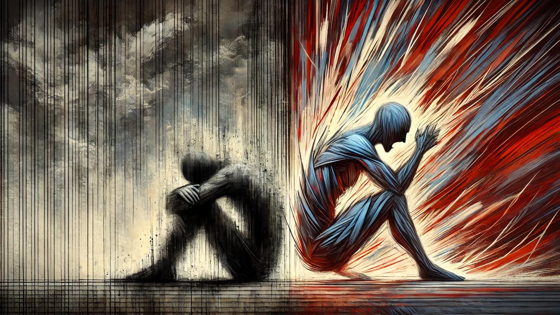 Depression und Angst: Wie hängen sie zusammen? - LautFunk Podcast & Blog