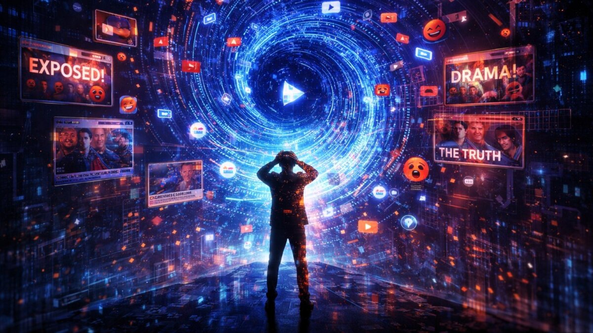 Die Architektur der Eskalation: Wie das Drama-Backend von YouTube unsere Ethik überschreibt und reale Gewalt triggert